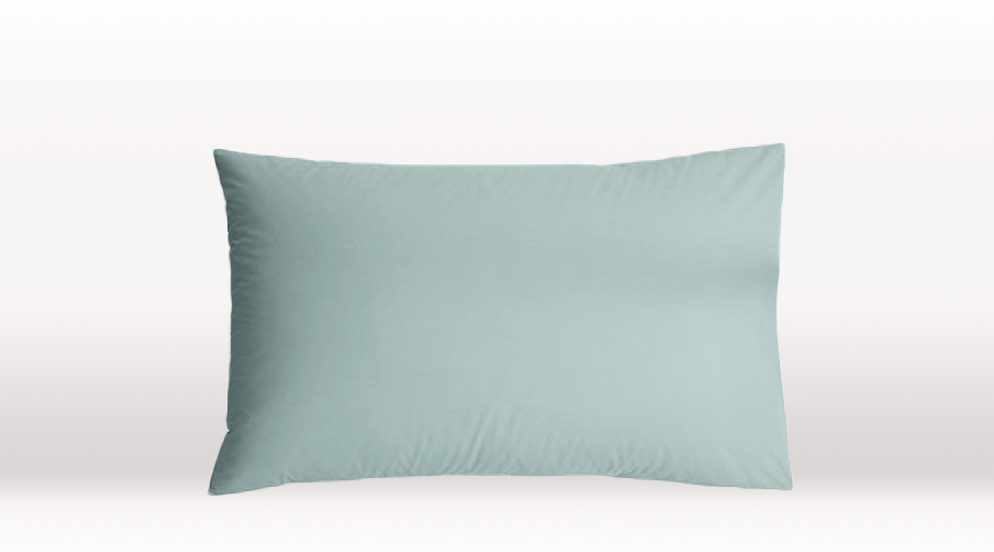 Aqua Classic Pillowcases - Egyptian Cotton Set – folded view