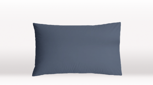 Blue Classic Pillowcases - Egyptian Cotton Set – folded view