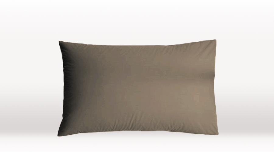 Grey Classic Pillowcases - Egyptian Cotton Set – folded view