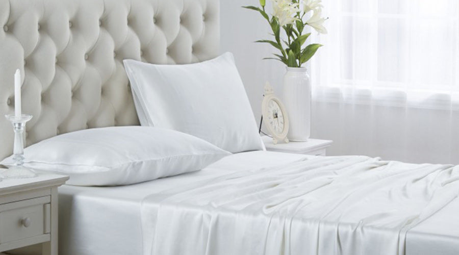 Satin Sheet Set – folded view
