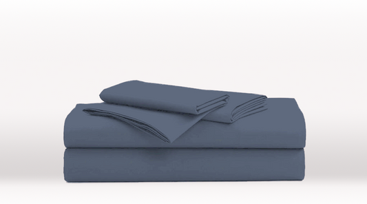 Blue Queen Size Classic Sheet Set