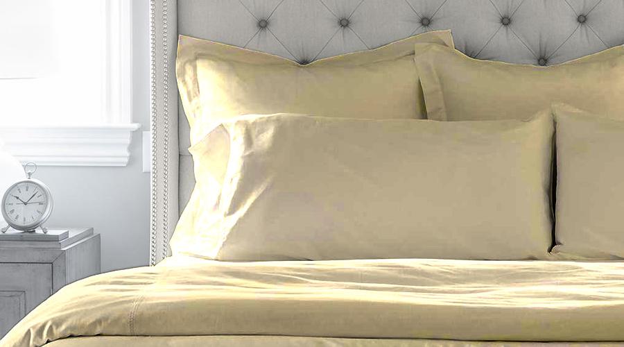 Ivory Double Size luxury Egyptian Cotton sheet set, quilt cover & pillowcases