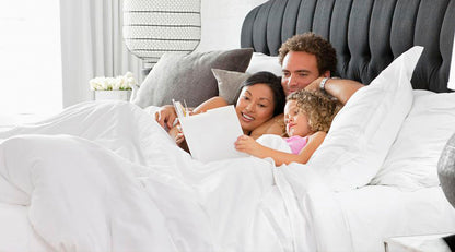 Luxury Egyptian Cotton Sheet Set | White, Single bed