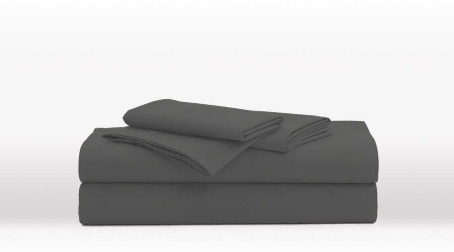 Dark Grey King Size luxury Egyptian Cotton sheet set