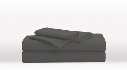 Dark Grey King Size luxury Egyptian Cotton sheet set