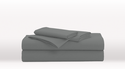 Silver Queen Size luxury Egyptian Cotton sheet set