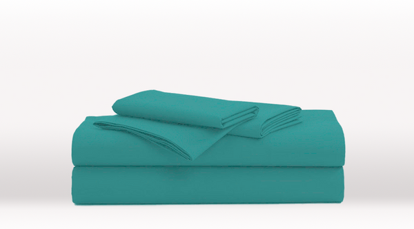 Turquoise Single Size luxury Egyptian Cotton sheet set