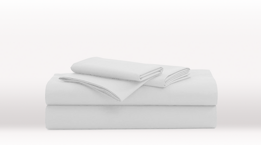 White Double Size luxury Egyptian Cotton sheet set