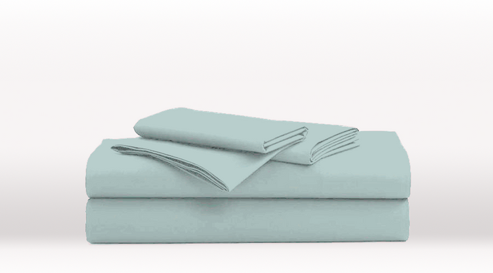 Aqua King Size Classic Sheet Set