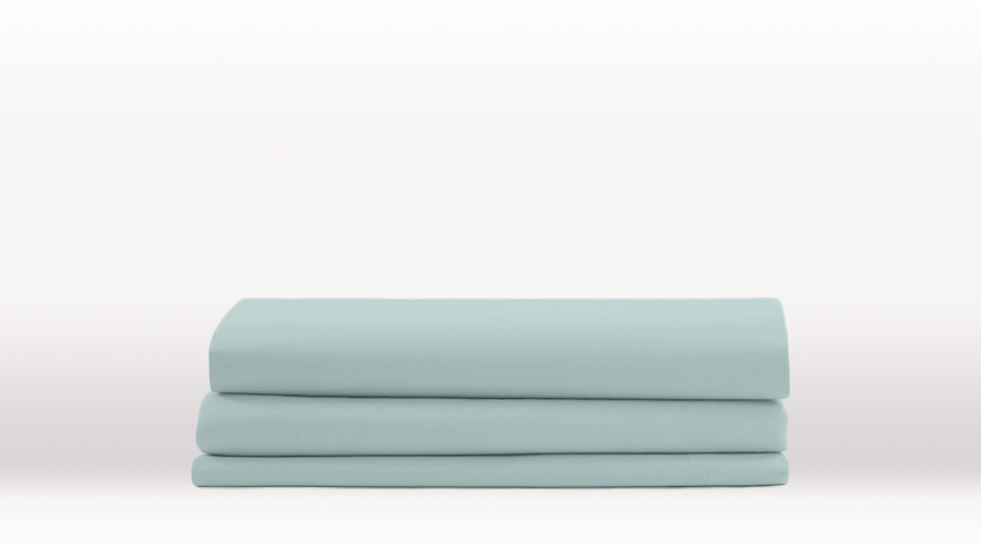 Aqua Queen Size Classic Fitted egyptian cotton sheet