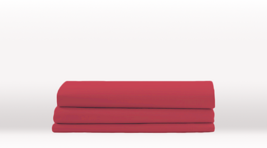 Burgundy Double Size Classic Fitted egyptian cotton sheet