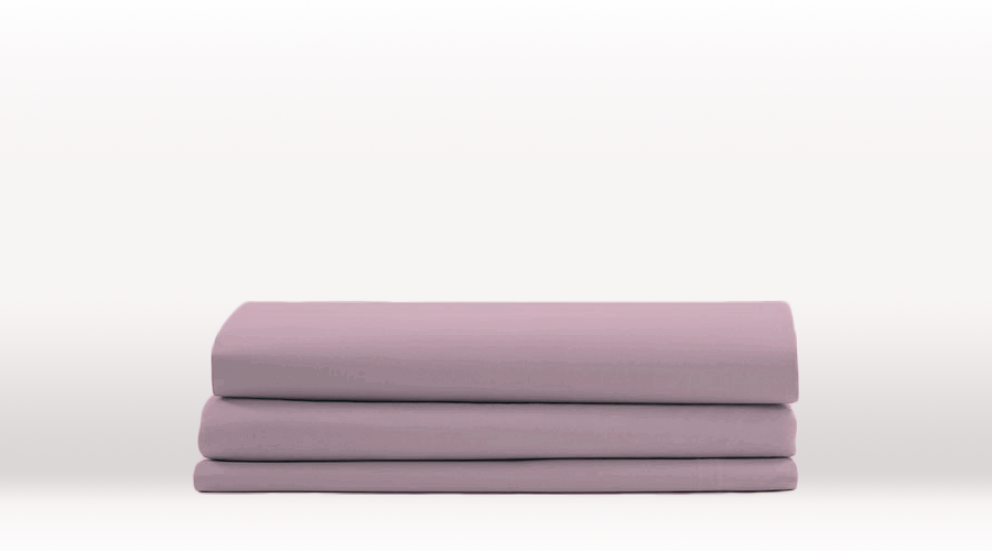 Violet Queen Size Classic Fitted egyptian cotton sheet